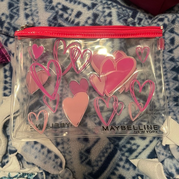 Maybelline Hearts Cosmetic Bag - Picture 1 of 1